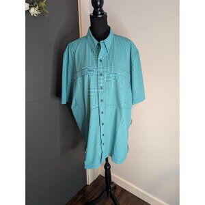 NWT‎ Men's GameGuard Caribbean TekNeck Short Sleeve Shirt - 2X
